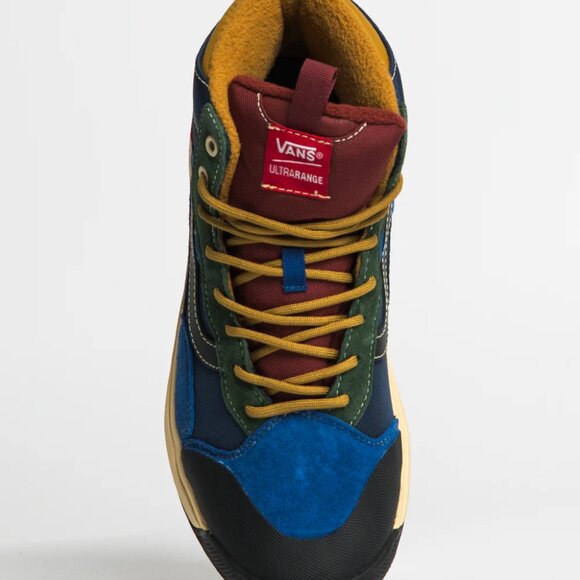 Vans Ultrarange Exo Hi MTE Multi Blue Red Green Hiking Shoe Sneaker Boot MENS 10 - Picture 12 of 13